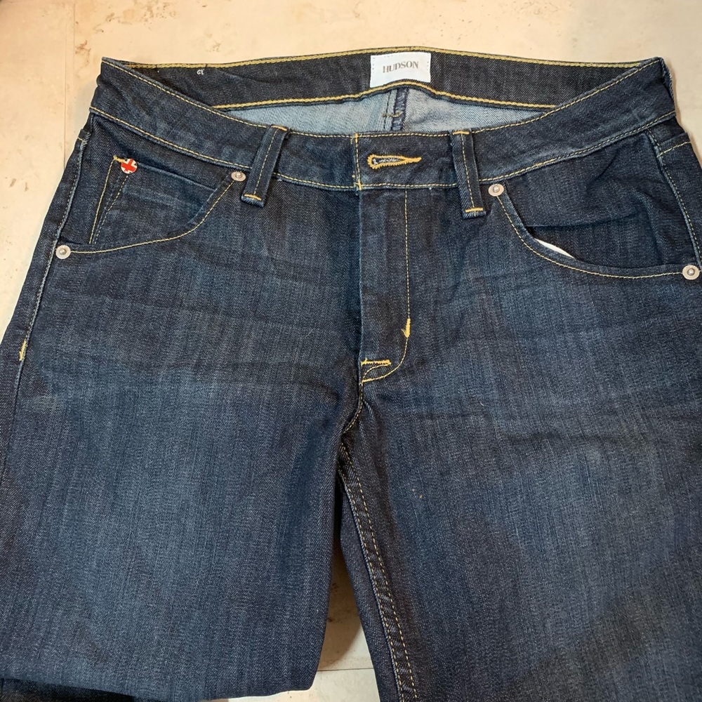 Hudson cropped jeans